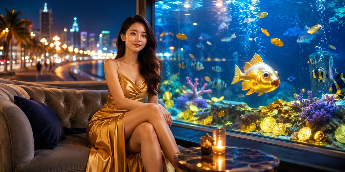 Khung cảnh bờ biển Đà Nẵng ban đêm với giao diện VIP và phần thưởng nổi bật
