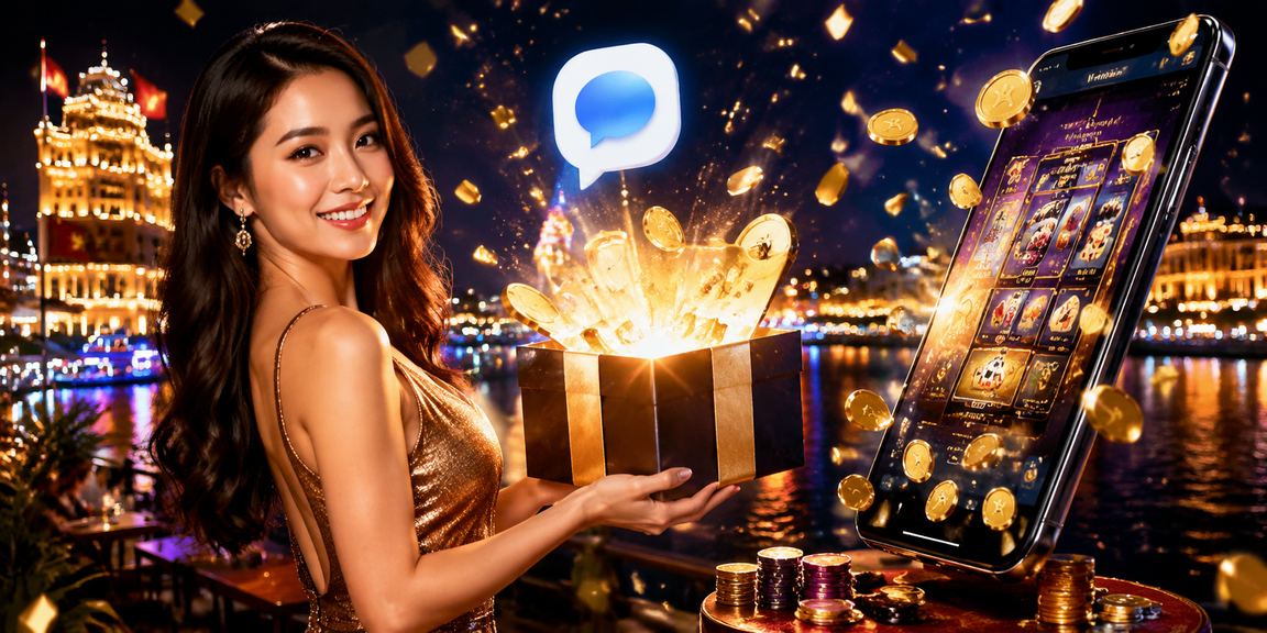 Người dùng tại vùng Mekong xem ưu đãi VIP và khuyến mãi nạp thưởng trên điện thoại